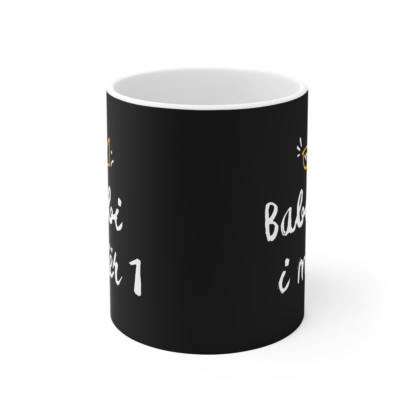 Babi Më i Mirë Mug Best Dad Mug | Modern Black Design