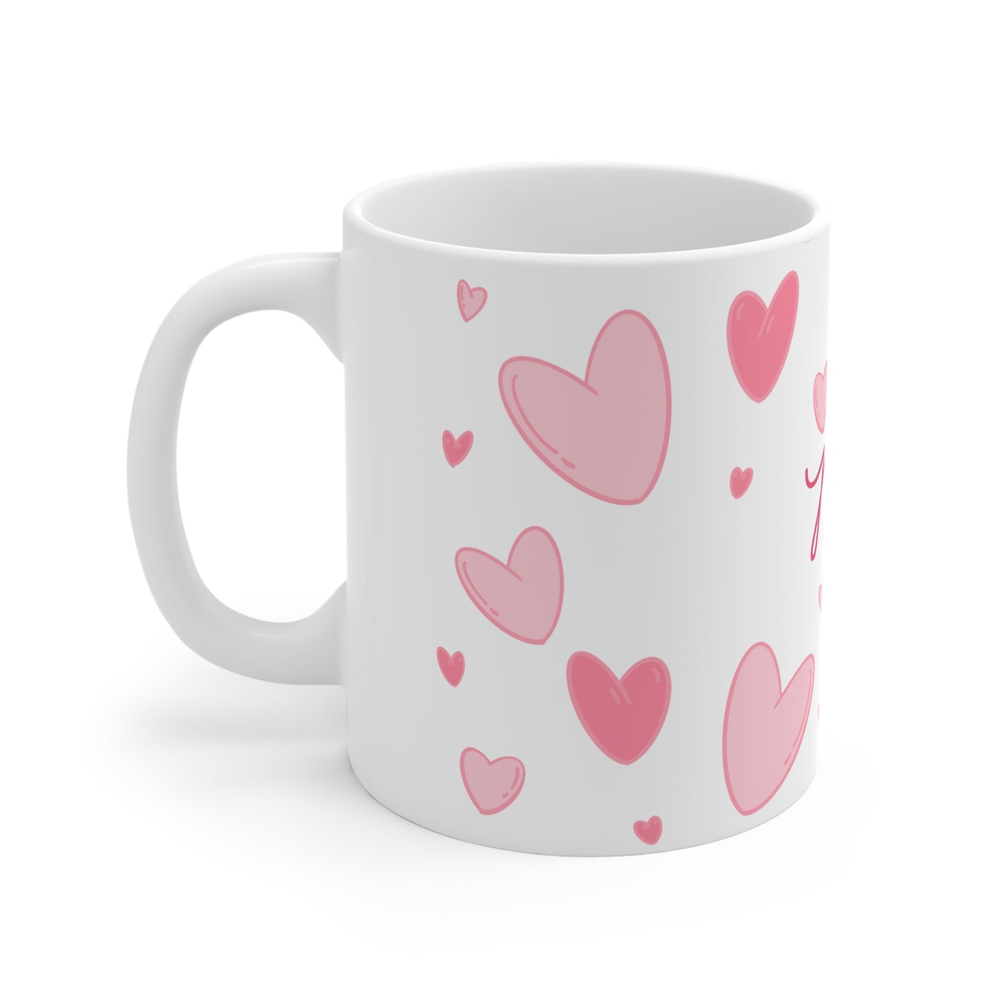 Mami Te Duam Pa Fund Mug Soft Pink Hearts | Mother’s Day Gift Mug