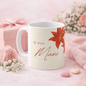 Te Dua Mami Floral Mug  Mother’s Day Gift | Elegant Ceramic Keepsake
