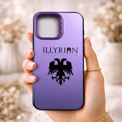 Luxury Albanian Illyrian Flag Eagle Matte Metallic | Shockproof & Durable iPhone Cover Case (Copy)