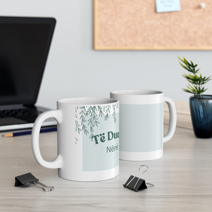 Te Duam Nene Mug  Mother’s Day Gift | Minimal Botanical Ceramic Mug