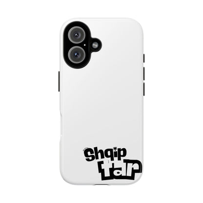 Shqipëtar Minimal iPhone Case Albanian Pride Phone Cover Black and White