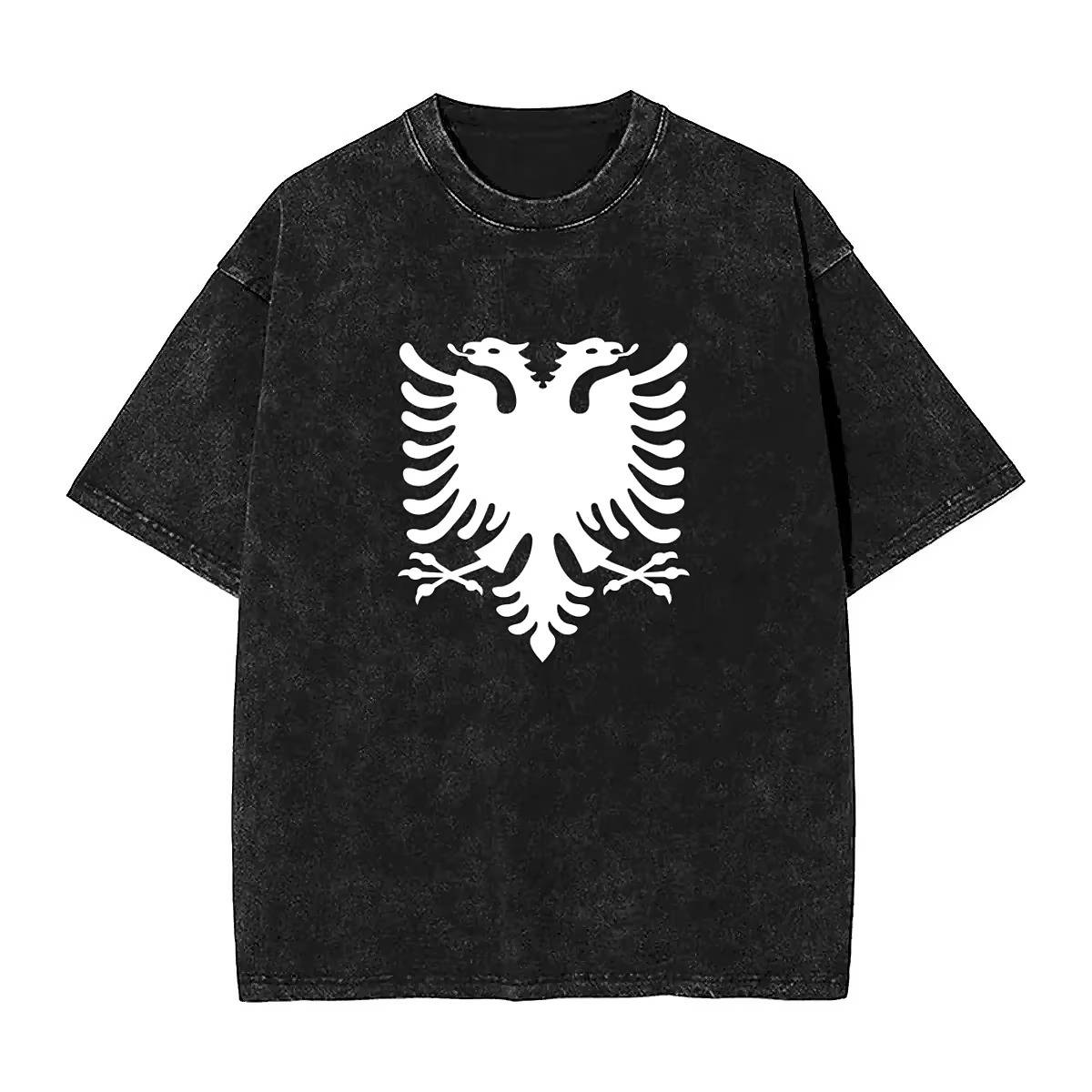Albanian Men’s Ladies's Oversized Streetwear | Washed Cotton Finish