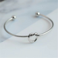 Vintage Knot Woven Twist Bangle Stainless Steel | Statement Streetwear Bracelet