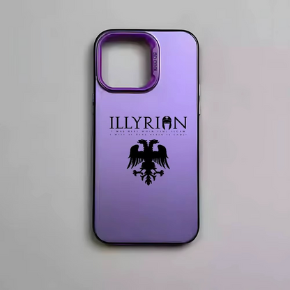 Luxury Albanian Illyrian Flag Eagle Matte Metallic | Shockproof & Durable iPhone Cover Case (Copy)