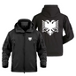 Albanian Flag Water-Resistant | Warm & Durable Outdoor Performance Coat / Jacket